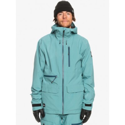 Quiksilver S Carlson Stretch Quest Jkt (Brittany Blue) - 24